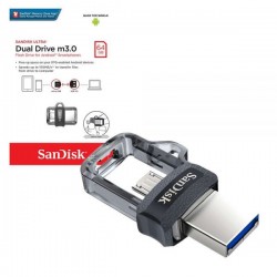 Memoria USB 3.0 Sandisk 64 Gb SDDD3 Ultra Dual Drive
