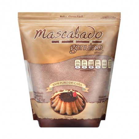 AZUCAR MASCABADO 2 KG METCO GENUINO