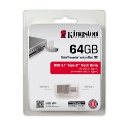 Memoria USB-A y USB-C Kingston 64 Gb DTDUO3C/64 GB