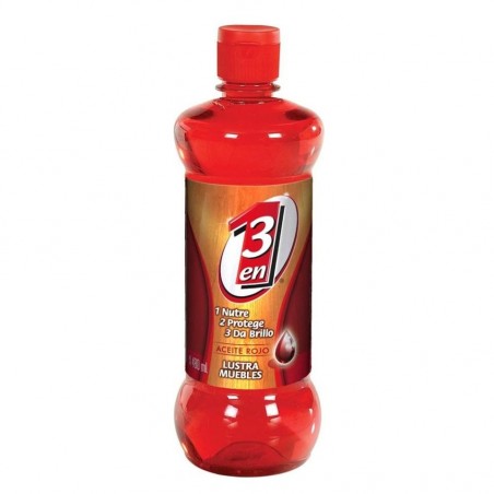 ACEITE LUSTRADOR ROJO 3 EN 1 480 ML 1/1  53106