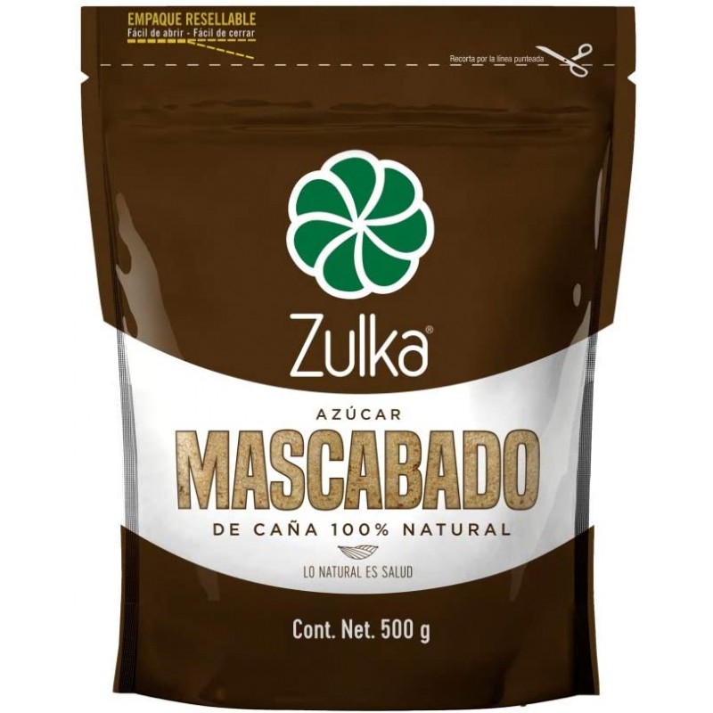 AZUCAR MASCABADO 500 G ZULKA