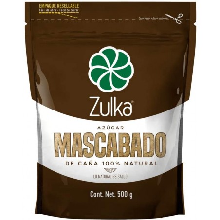 AZUCAR MASCABADO 500 G ZULKA