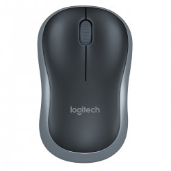 Mouse Inalámbrico Logitech M185 Negro 910-002225