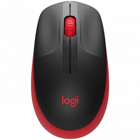 Mouse Inalámbrico Logitech M190 Rojo 910-005904