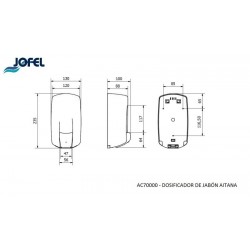 JABONERA A GRANEL AITANA JOFEL  1/1 AC70000