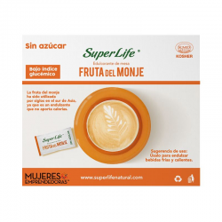 STEVIA CON FRUTO DEL MONJE SUPER LIFE ENDULZANTE 150 SOBRES