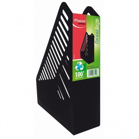 Revistero Organizador de Escritorio Maped Helit Negro 761210