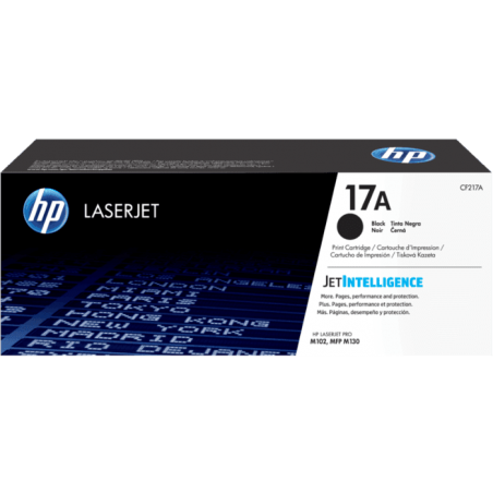 Tóner Hp 17A  CF217A Negro