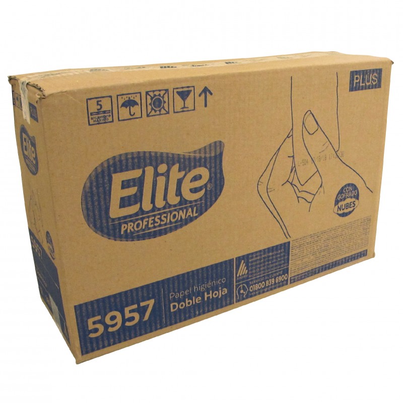 PAPEL HIGIENICO ELITE BOBINA JR 12/180 5957