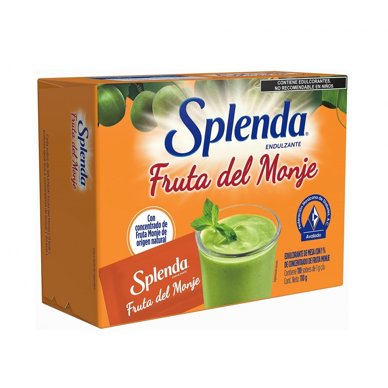 SPLENDA FRUTO DEL MONJE ENDULZANTE 110 SOBRES 1/110