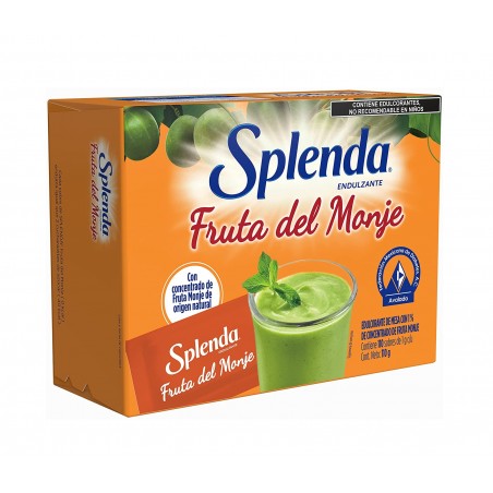 SPLENDA FRUTO DEL MONJE ENDULZANTE 110 SOBRES 1/110