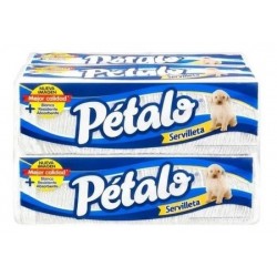 SERVILLETAS PETALO HOJA SENCILLA 4 PAQUETES CON 450 PIEZAS 4/450 4420