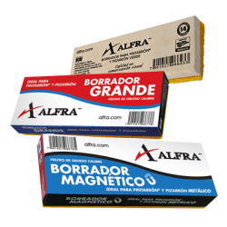 Borrador Grande de Madera para Pizarrón Alfra 6677