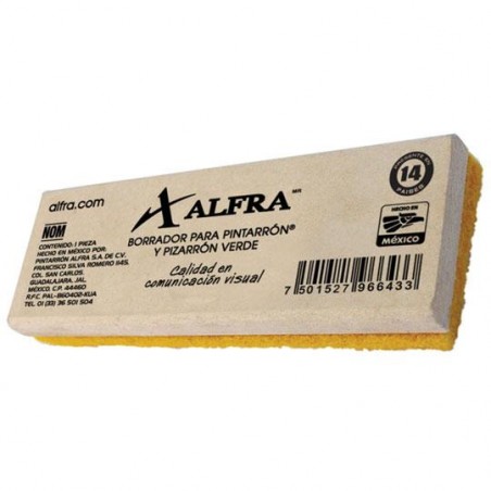 Borrador Estandar de Madera para Pizarrón Alfra 6699