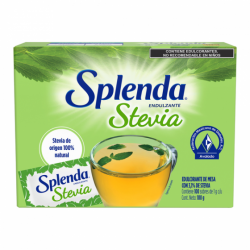 SPLENDA STEVIA ENDULZANTE 100 SOBRES 1/100