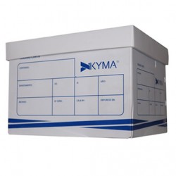 Caja para Archivo Tamaño Carta Plastico Kyma CJKY-PL-CT