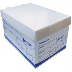 Caja para Archivo Tamaño Carta Plastico Kyma CJKY-PL-CT