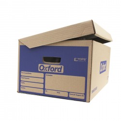 Caja para Archivo Tamaño Oficio Kraft Oxford