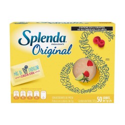 SPLENDA ENDULZANTE 50 SOBRES 1/50