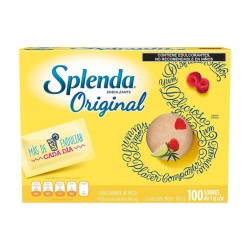 SPLENDA ENDULZANTE 100 SOBRES 1/100