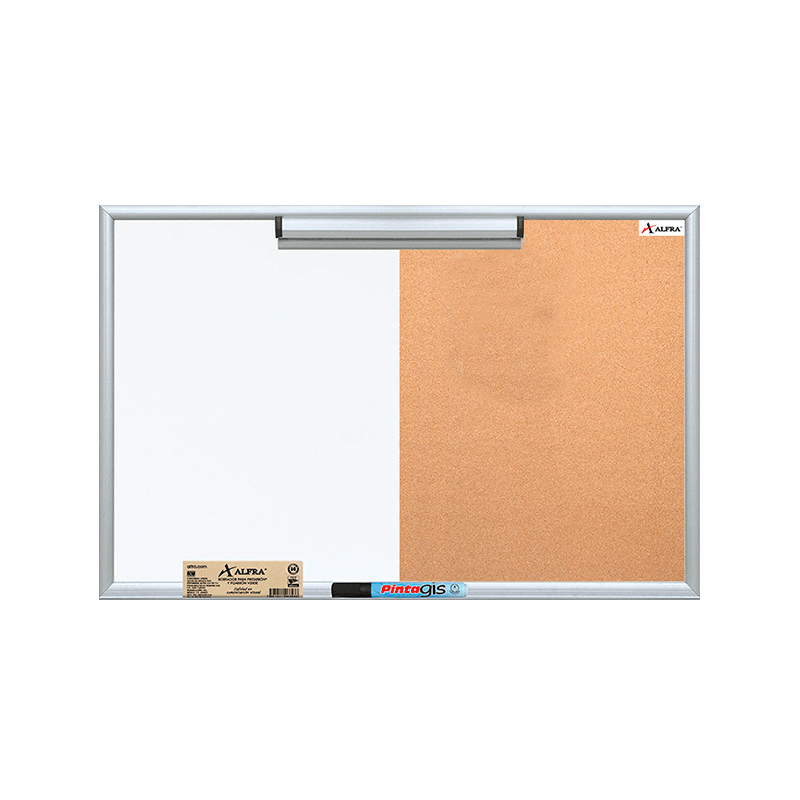 Amanti Art Tablero de corcho blanco para pared (28 x 20) con marco de  madera blanco blanco y blanco, tablero de corcho mediano para oficina,  tablero