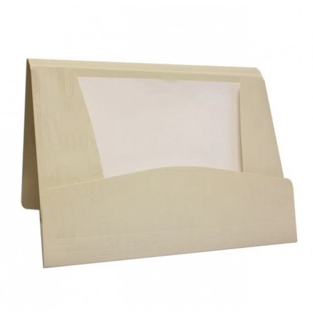 Folder Portadocumentos Polipropileno Blanco Iclip Oxford