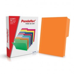 Folder Naranja Tamaño Oficio Pendaflex 50 Piezas