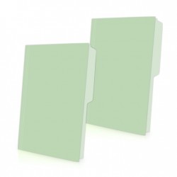 Folder Verde Tamaño Oficio Oxford 100 Piezas 1