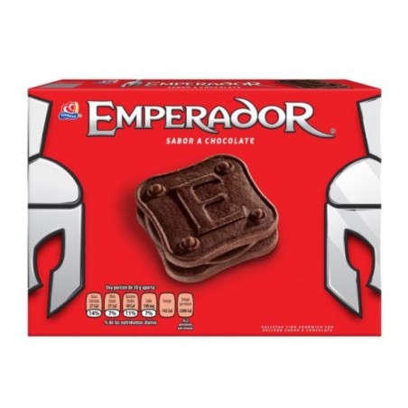 GALLETAS DE CHOCOLATE EMPERADOR GAMESA 91G C/U 16 PAQ 1/16