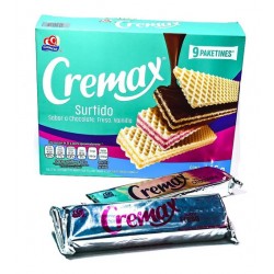 GALLETAS SURTIDAS TIPO WAFER CREMAX GAMESA 416 G 1/9