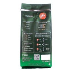 CAFE TOSTADO MOLIDO GILA DESCAFEINADO 900 GMS 1/1 832143