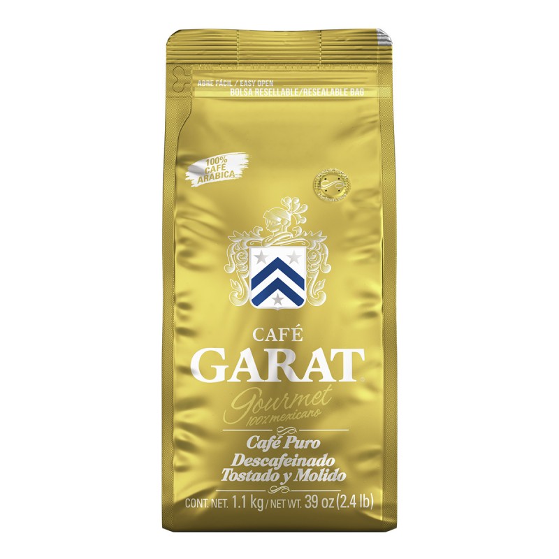 CAFE GOURMET DESCAFEINADO GARAT 1.1 KG 1/1 554723