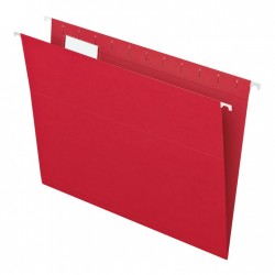 Folder Colgante Rojo Tamaño Carta Pendaflex 25 Piezas