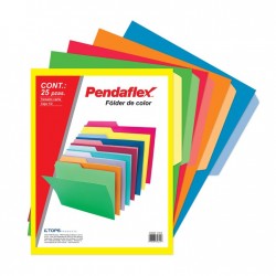 Folder Colores Tamaño Carta Pendaflex 25 Piezas