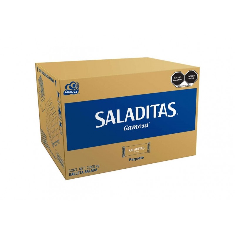 Galletas saladas Zesta, 2 galletas/paquete, 500 paquetes/caja