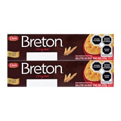 GALLETAS SALADAS DE AJONJOLI BRETON DARE 450 G 1/2