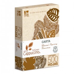 Paquete de Papel Reciclado Capuccino Copamex Carta 75 gr