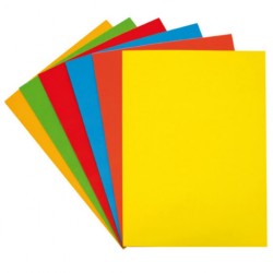 Hojas de Colores Facia Chromatics Carta 250 Hojas Surtido 10 Colores