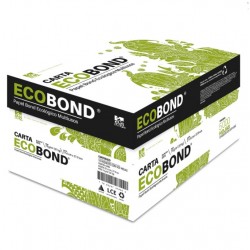 Caja de Papel Reciclado Ecobond Carta 75 gr 10/500 Hojas