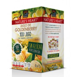 JUGO DE GOLDENBERRY 1 LITRO NATURES HEART 1/4 640156