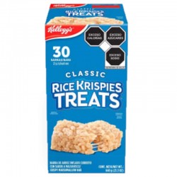 BARRAS DE ARROZ RICE KRISPIES TREATS 22 GMS 1/30 109325