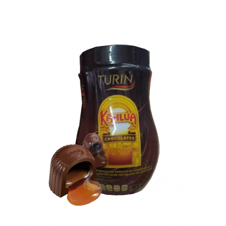 CHOCOLATES CON LECHE RELLENOS DE KAHLUA TURIN 300G 1/1 290009