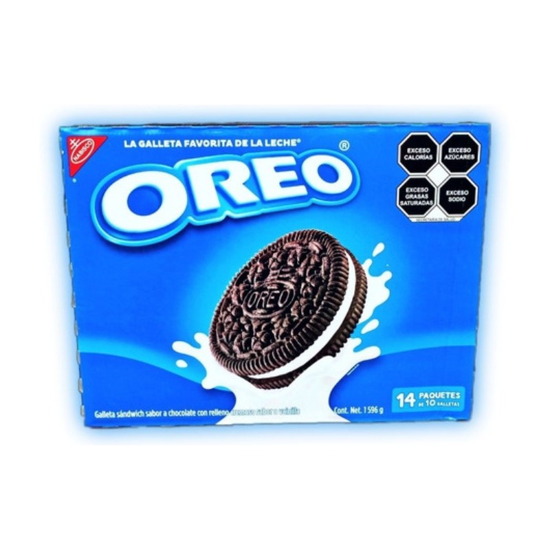 GALLETAS OREO CHOCOLATE CON VAINILLA 1.6 KG