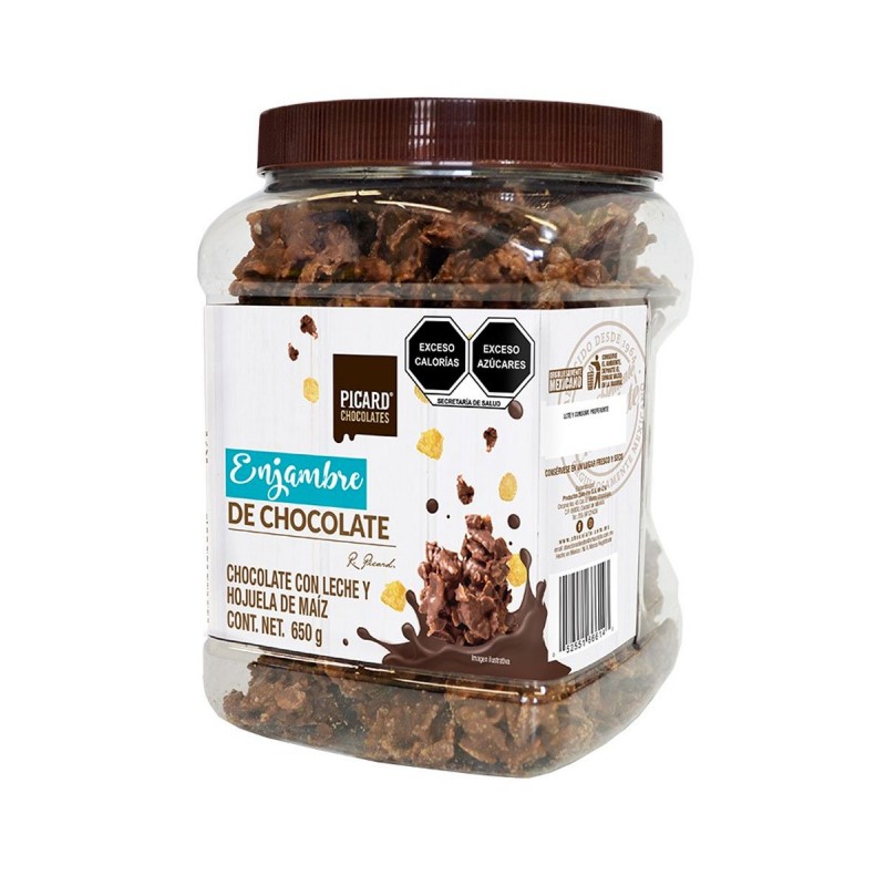 ENJAMBRES DE HOJUELA DE MAIZ CON CHOCOLATE PICARD 1/1 069660