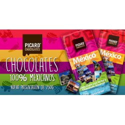 CHOCOLATES CON LECHE Y AMARGO CIUDADES DE MEXICO PICARD 250G 1/1 639334