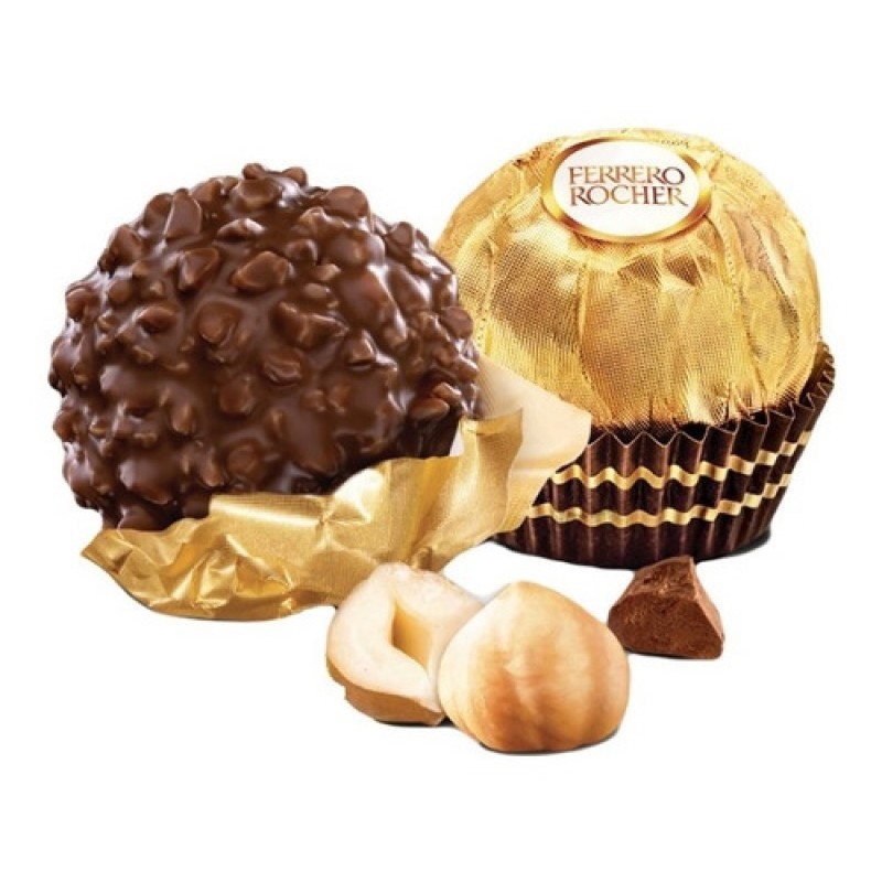 CHOCOLATES CON AVELLANAS FERRERO ROCHER 200G 1/1 083177