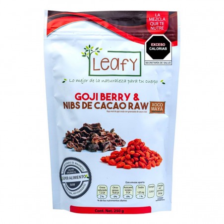 GOJI BERRIES CON SEMILLAS DE CACAO LEAFY 250G 1/1 642151