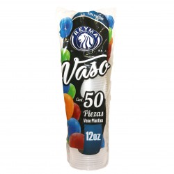 VASO PLASTICO NO.12 REYMA 20/50 080009