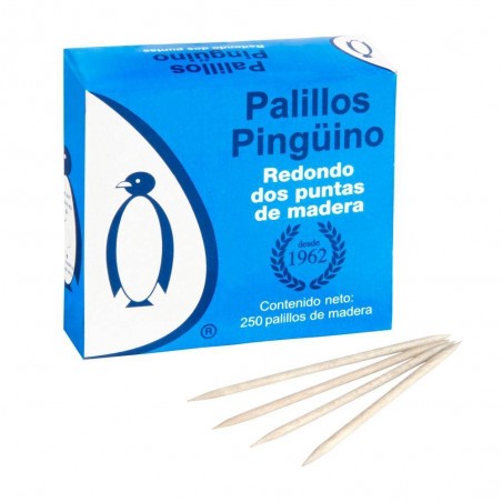 PAILLOS DE MADERA REDONDEADOS PINGUINO 15/250 002022