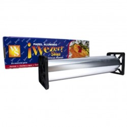 PAPEL ALUMINIO 400 MTS WEZER SHINE 1/1 070274